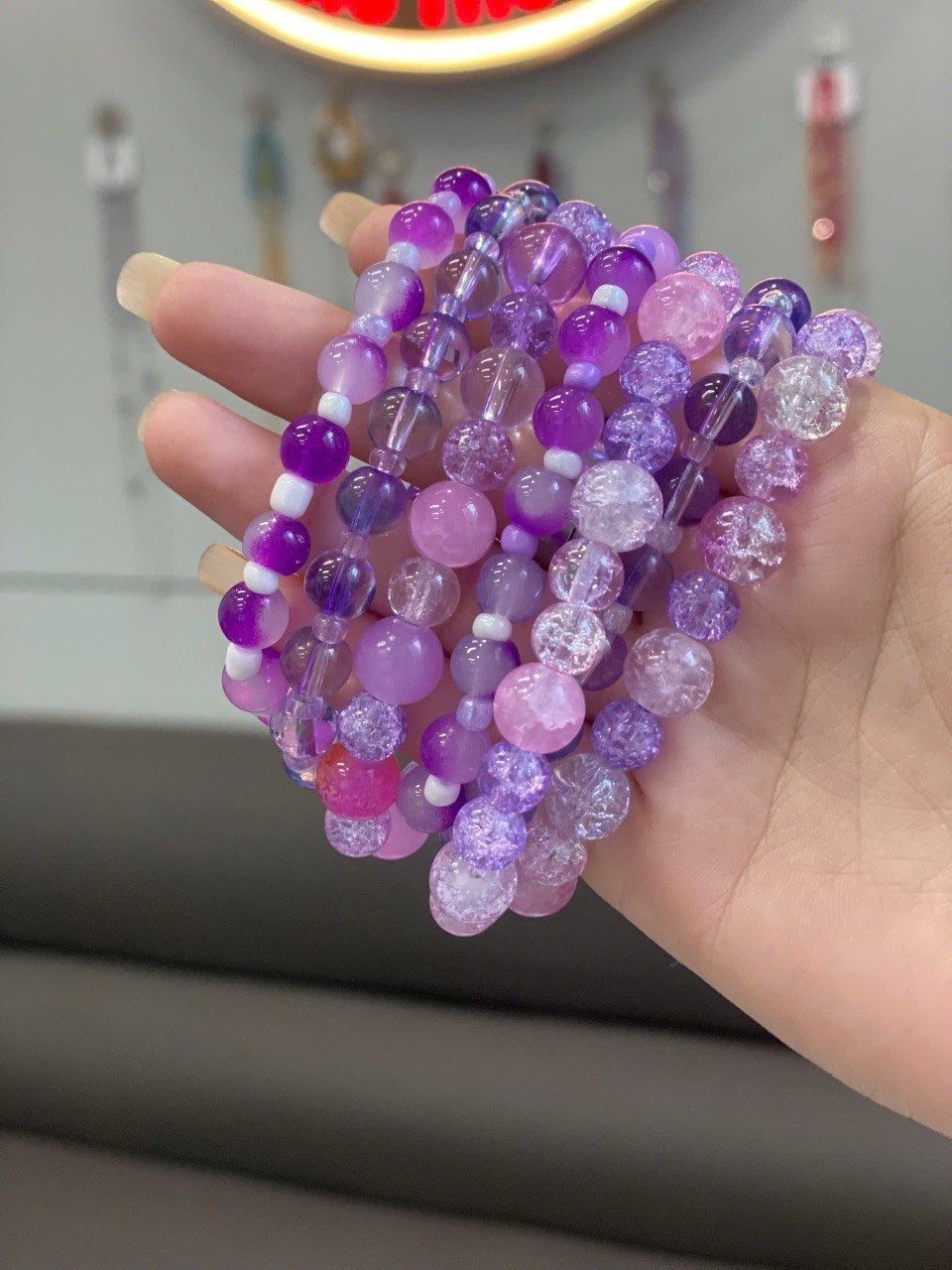 Lắc tay đá trăng